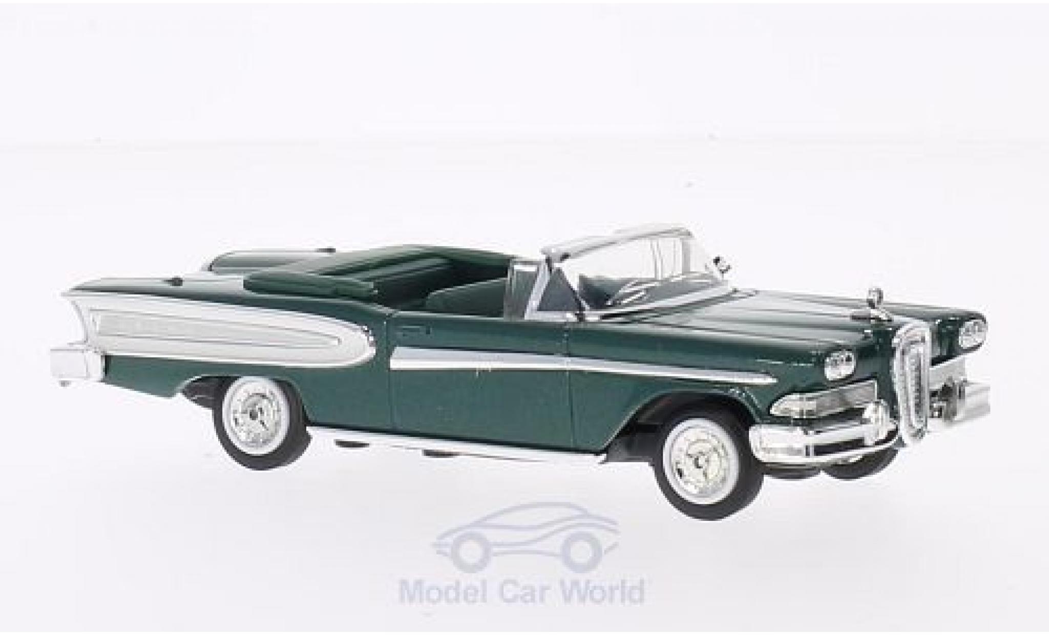 Edsel Citation 1/18 Lucky Die Cast metallic groen 1958 ohne Vitrine modelauto