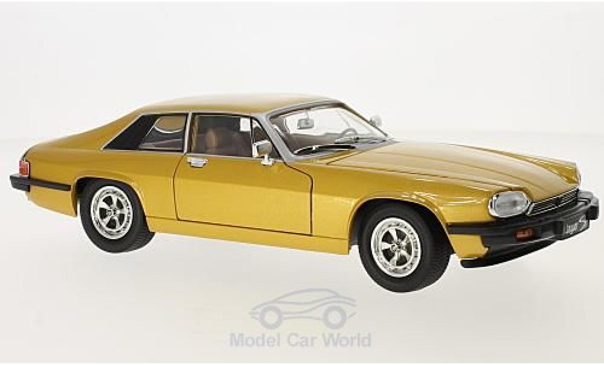 Jaguar XJS 1/18 Lucky Die Cast gold 1975 modelauto