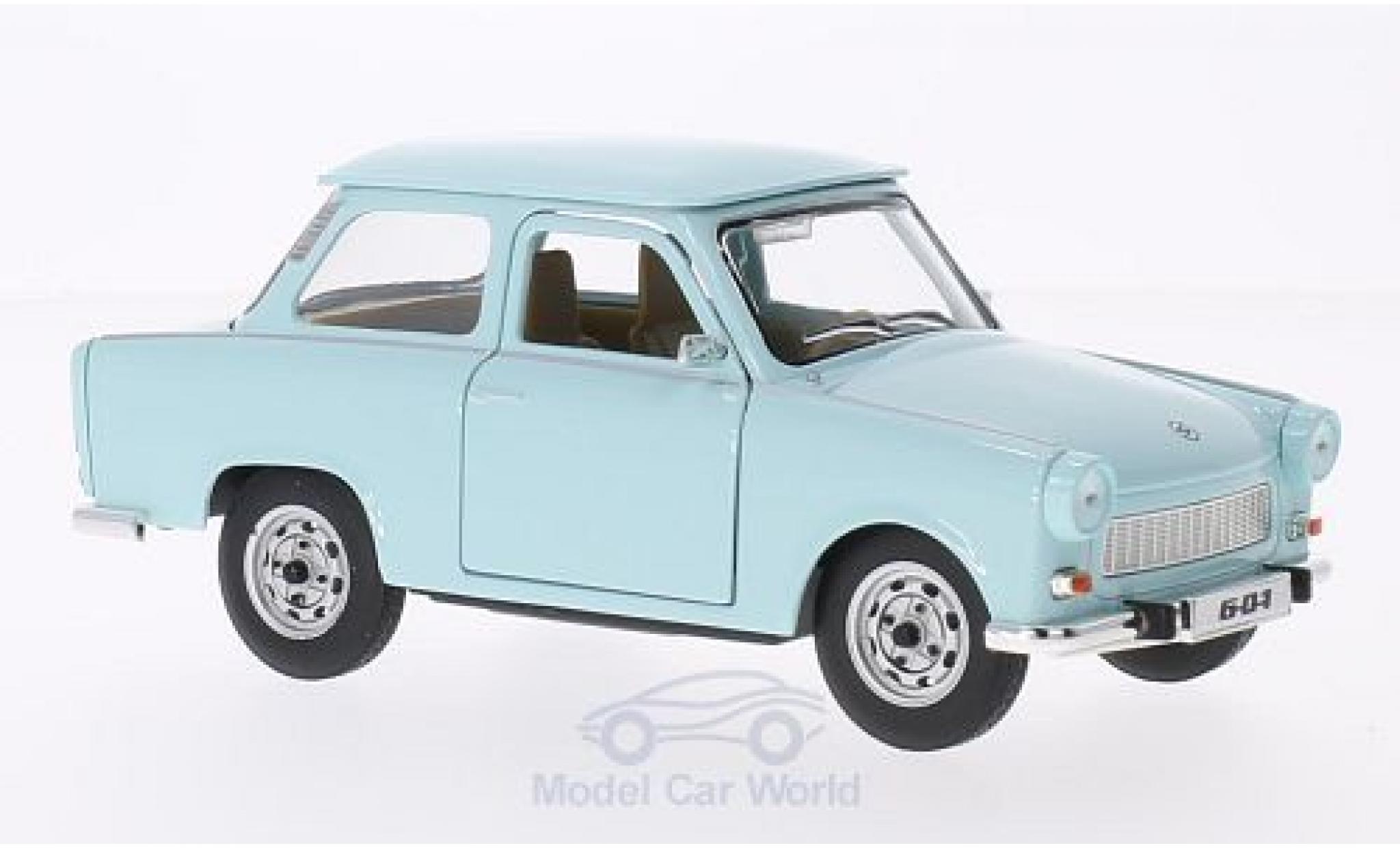 Trabant 601 1/18 Lucky Die Cast blauw modelauto