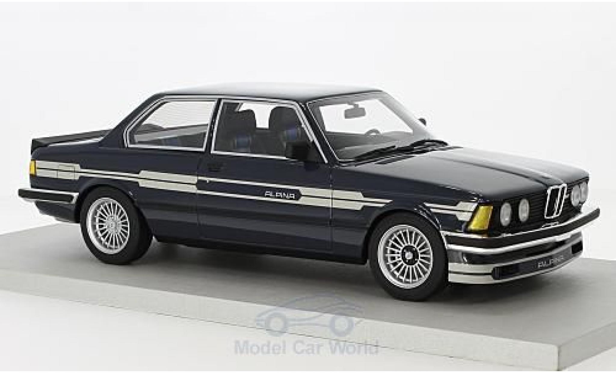 Bmw 323 1/18 Lucky Step Models Alpina C1 2.3 blauw/grijs 1983 modelauto