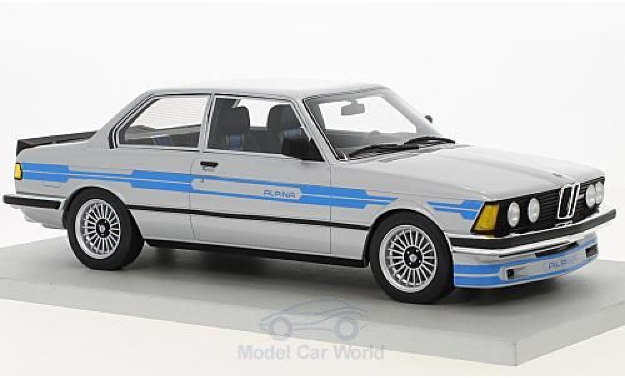 Bmw 323 1/18 Lucky Step Models Alpina grijs 1983 modelauto