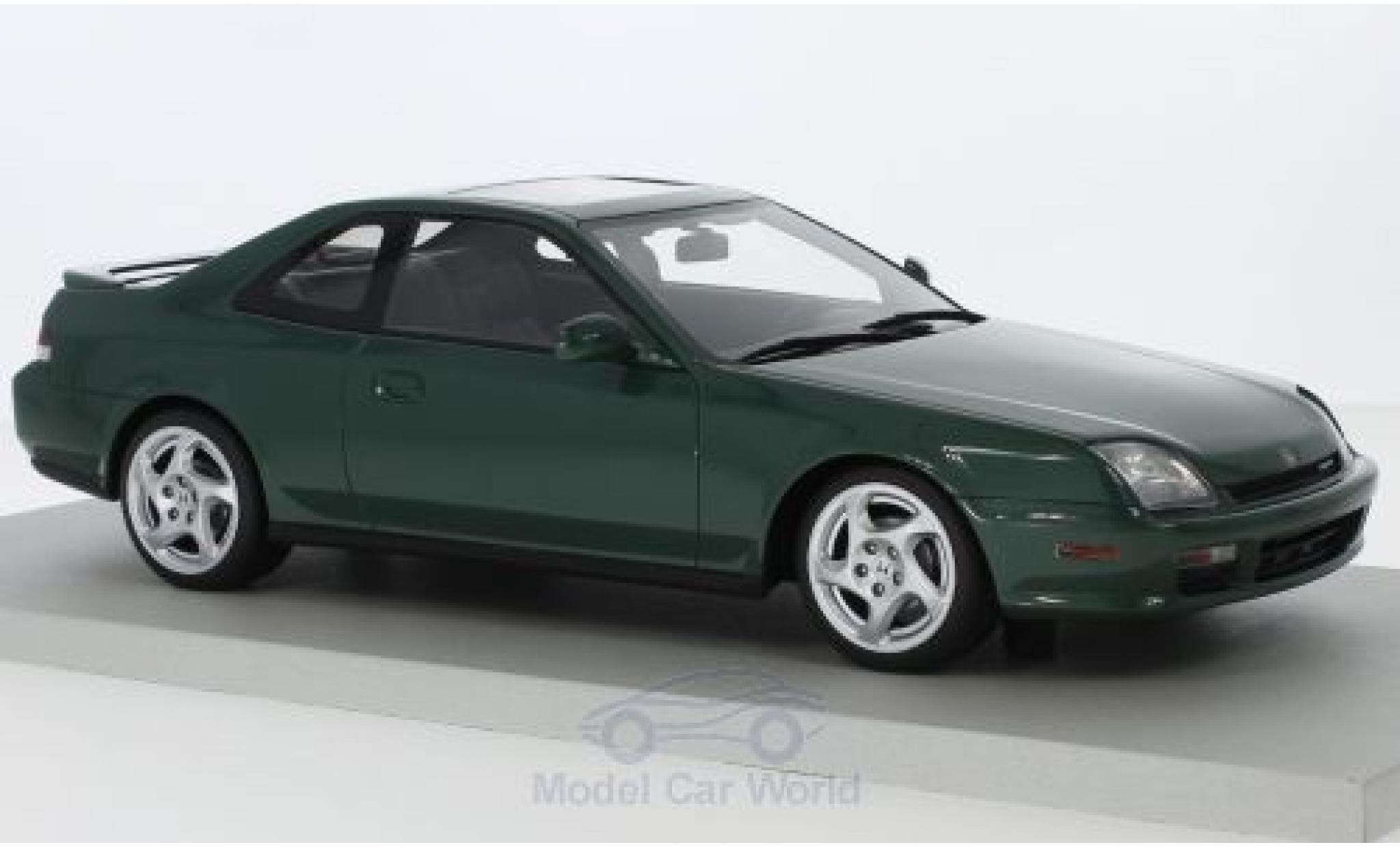 Honda Prelude 1/18 Lucky Step Models metallic groen 1997 modelauto
