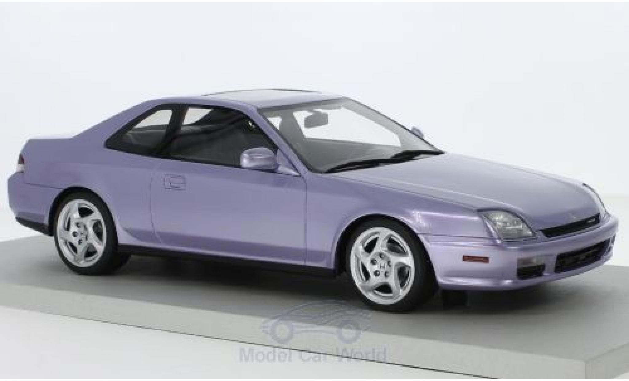Honda Prelude 1/18 Lucky Step Models metallic lila 1997 modelauto
