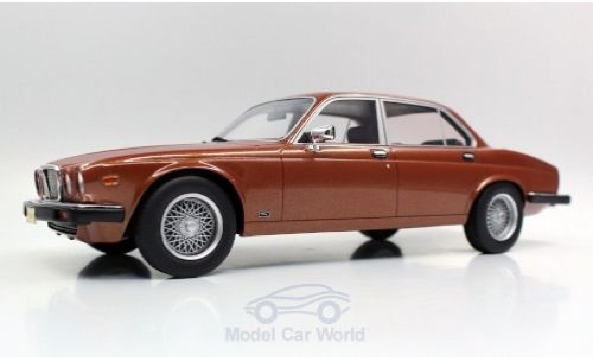 Jaguar XJ 1/18 Lucky Step Models 6 bronze 1982 modelauto