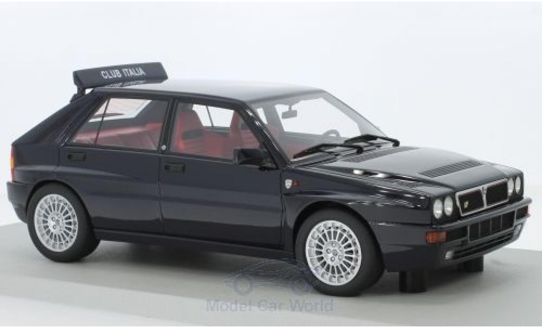 Lancia Delta 1/18 Lucky Step Models Integrale Evolutione Club Italia zwart modelauto
