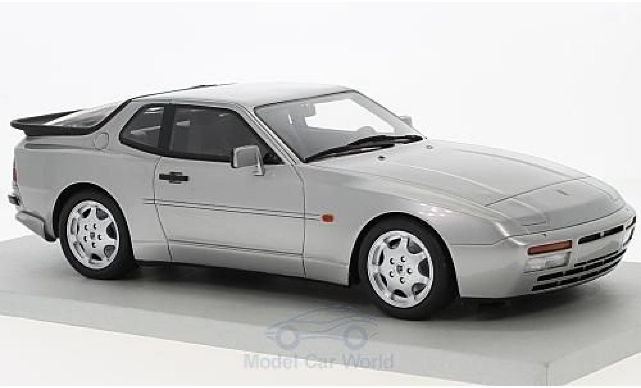 Porsche 944 1991 1/18 Lucky Step Models Turbo S grijs 1991 modelauto
