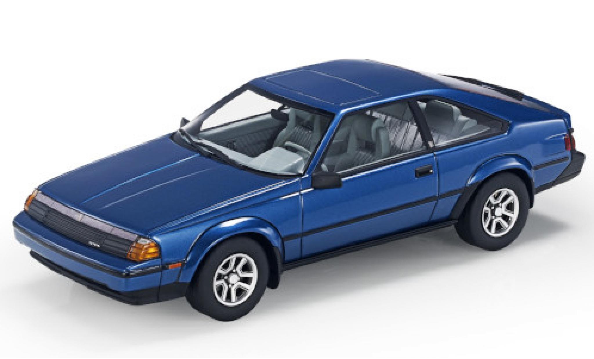 Toyota Celica 1/18 Lucky Step Models GTS Liftback (TA6) metallic blauw 1984 modelauto