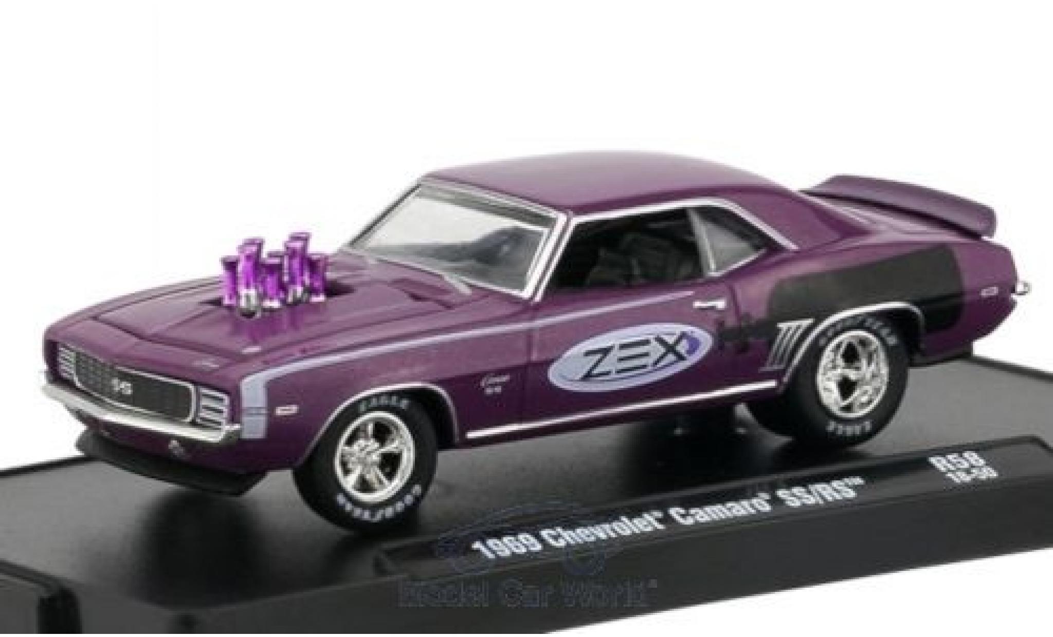 Chevrolet Camaro 1/64 M2 Machines SS/RS ZEX 1969 modelauto