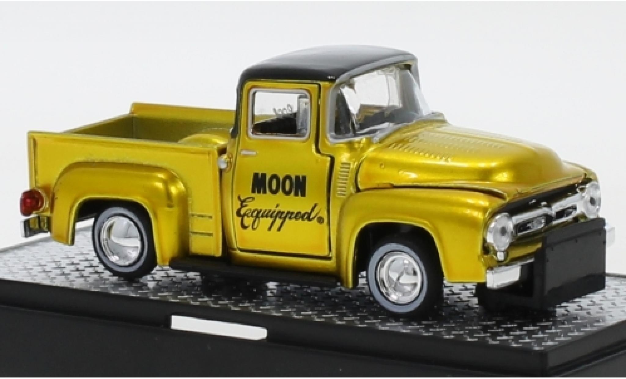 Ford F-1 1/64 M2 Machines 00 Truck Tuning Mooneyes - Moon Equipped 1956 modelauto