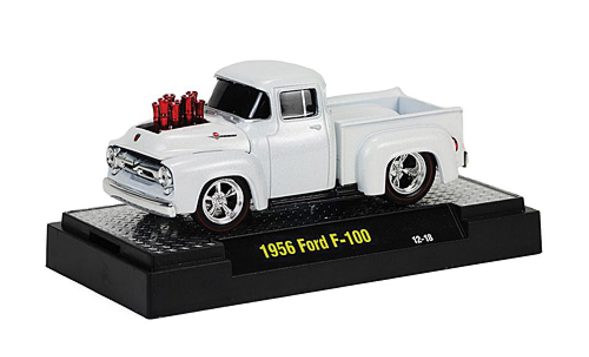 Ford F-100 1/64 M2 Machines F 100 Tuning wit 1956 Ground Pounders modelauto