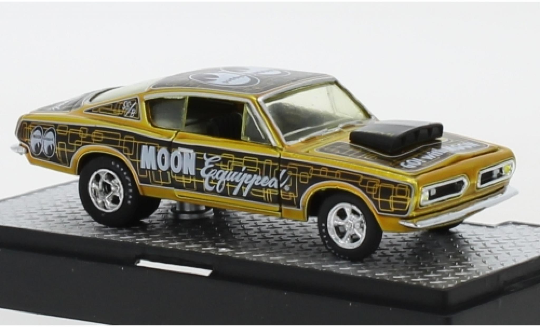Plymouth Barracuda 1/64 M2 Machines HEMI Super Stock Tuning Mooneyes - Moon Equipped 1968 modelauto