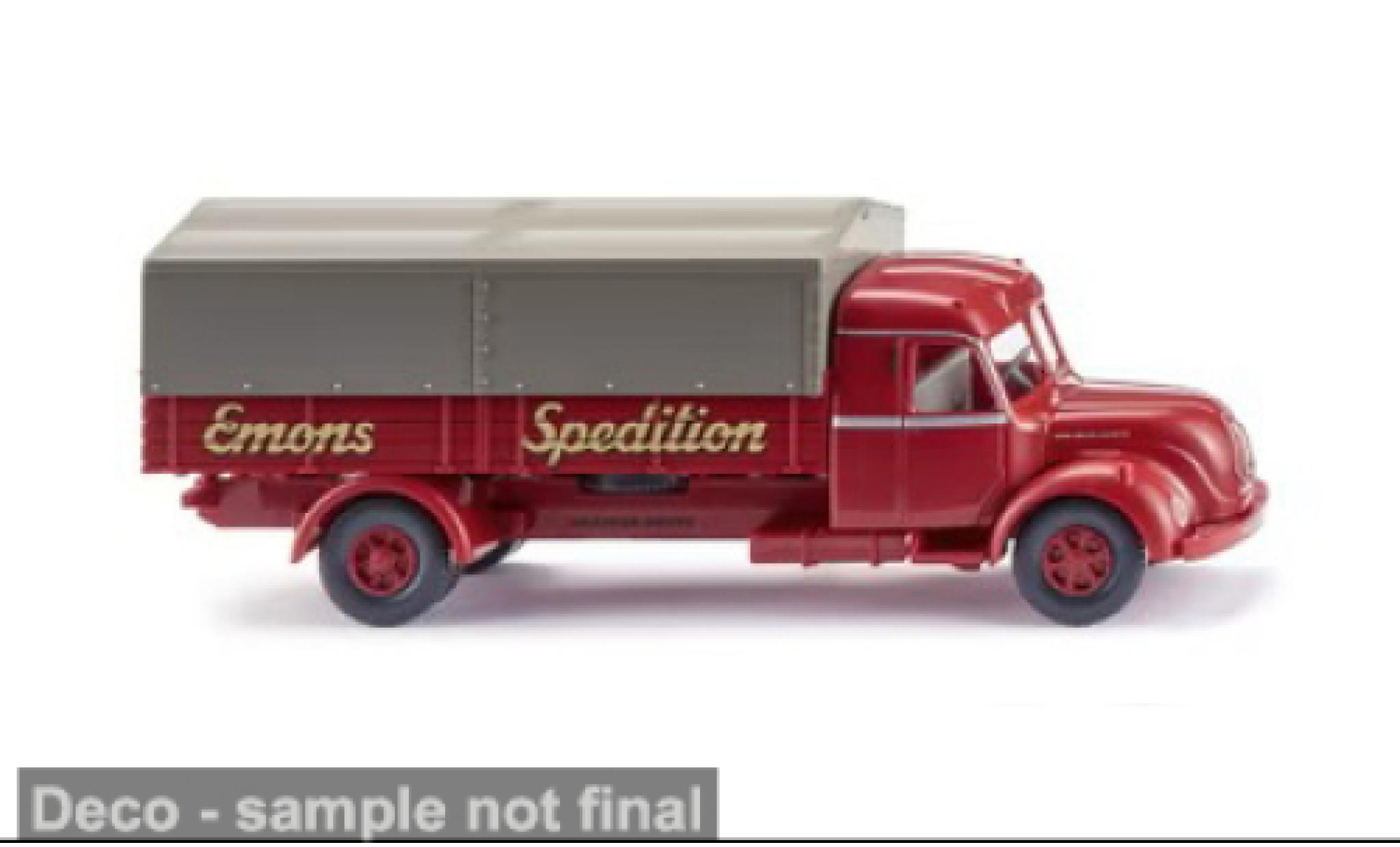 Magirus S 7500 1/87 Wiking 1955 Spedition Emons 1:87 modelauto