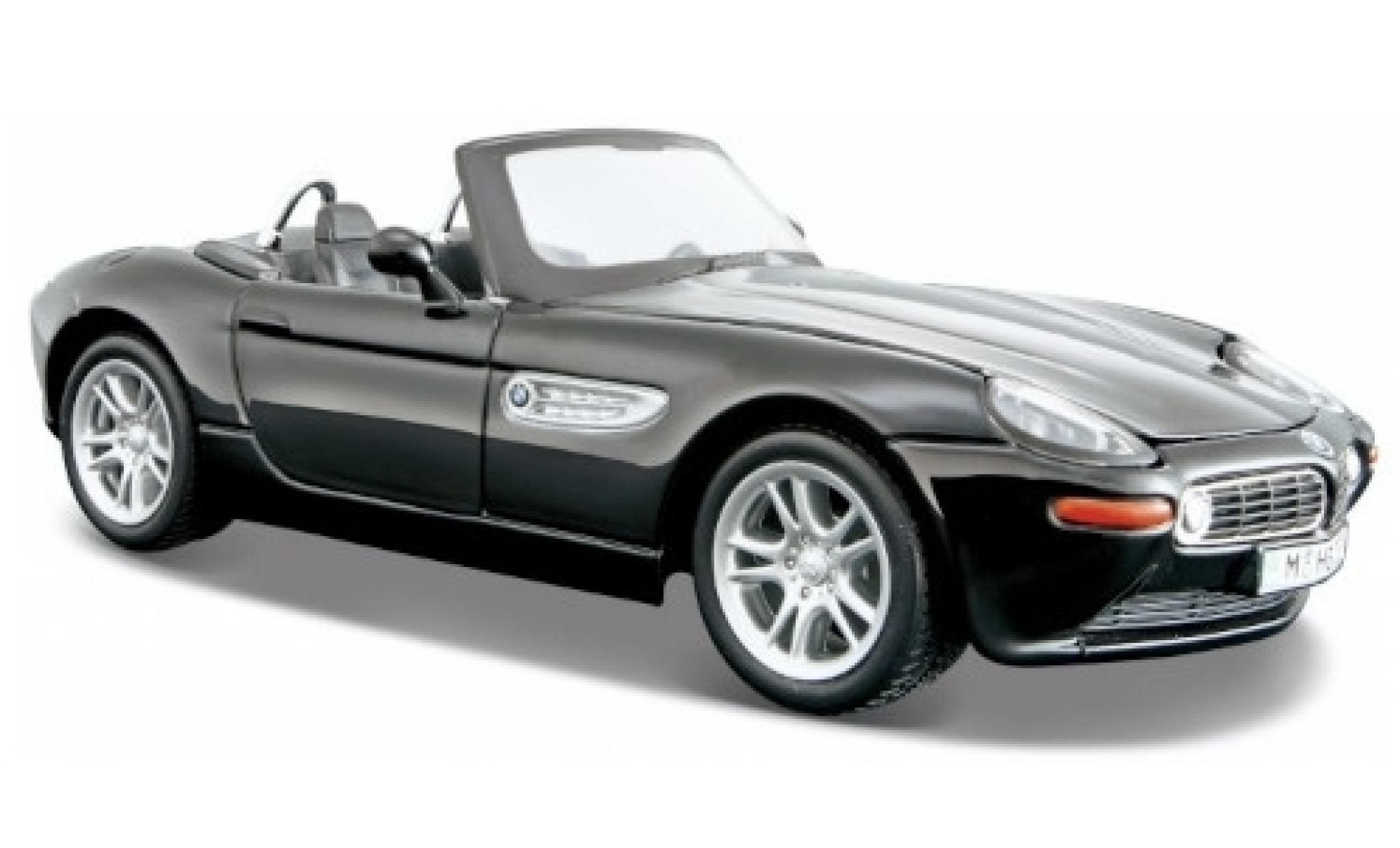 Bmw Z8 1/24 Maisto (E52) zwart 2000 modelauto