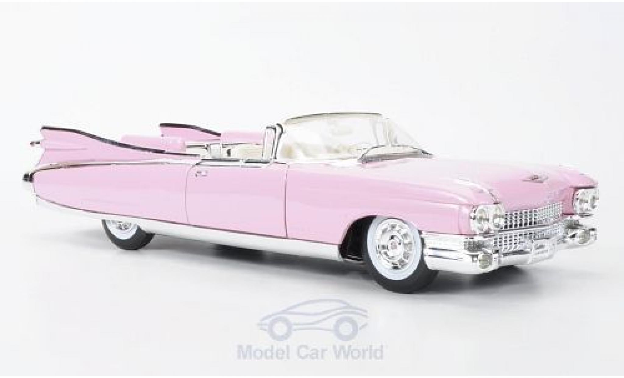 Cadillac Eldorado 1/18 Maisto Biarritz roze 1959 modelauto