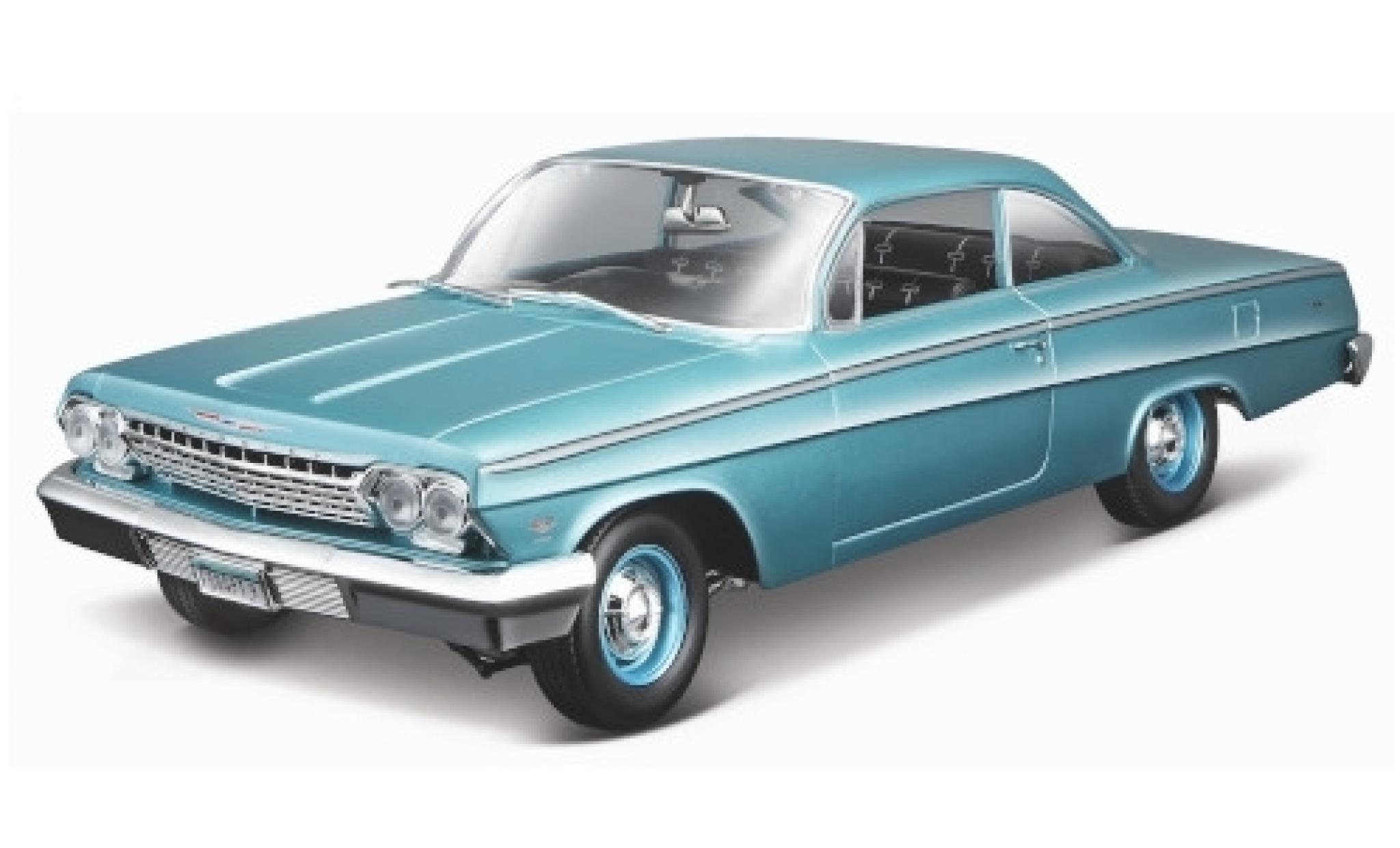 Chevrolet Bel Air 1/18 Maisto Coupe metallic t&uuml;rkis 1962 modelauto