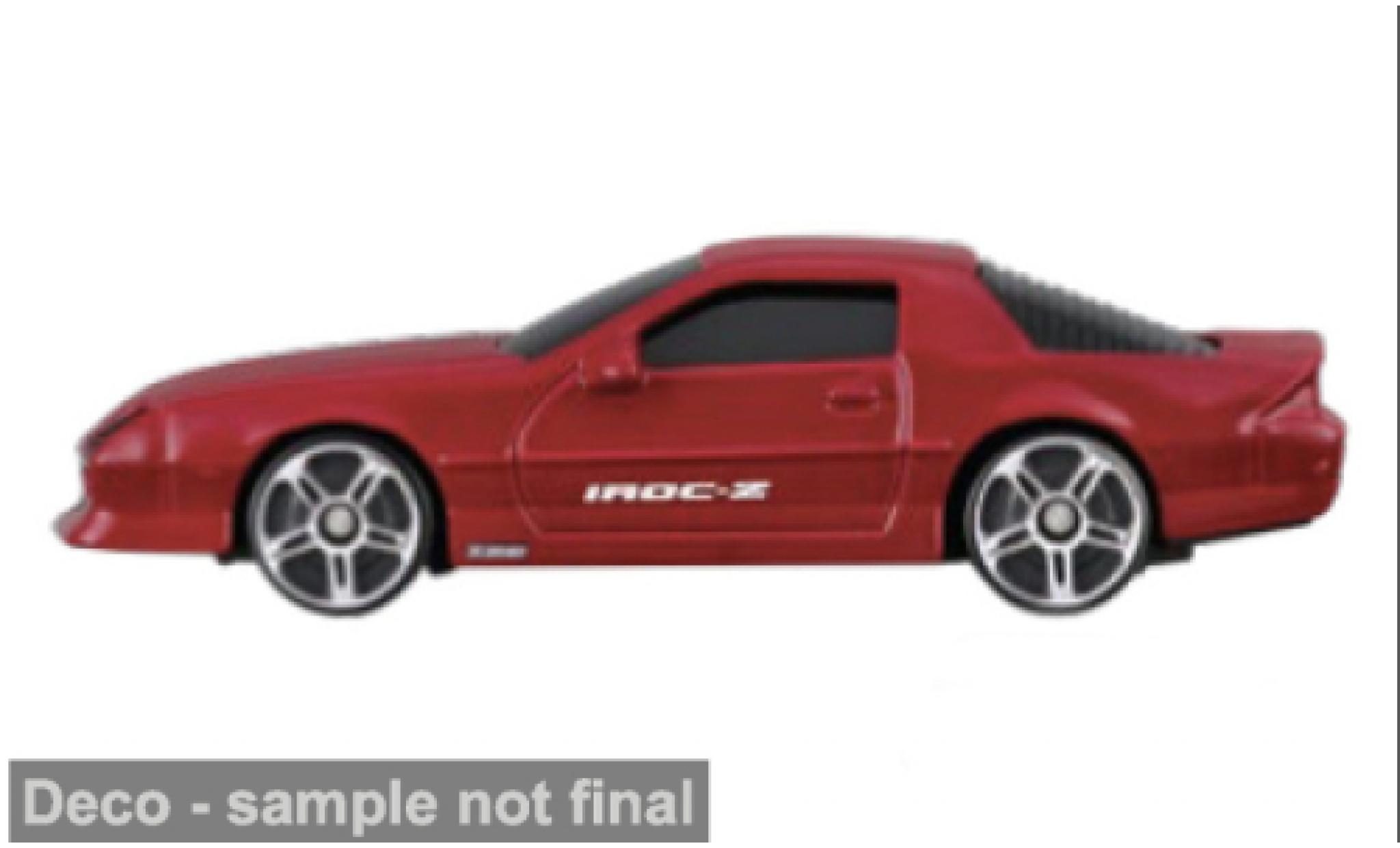 Chevrolet Camaro 1/64 Maisto IROC-Z rood 1985 1:64 modelauto