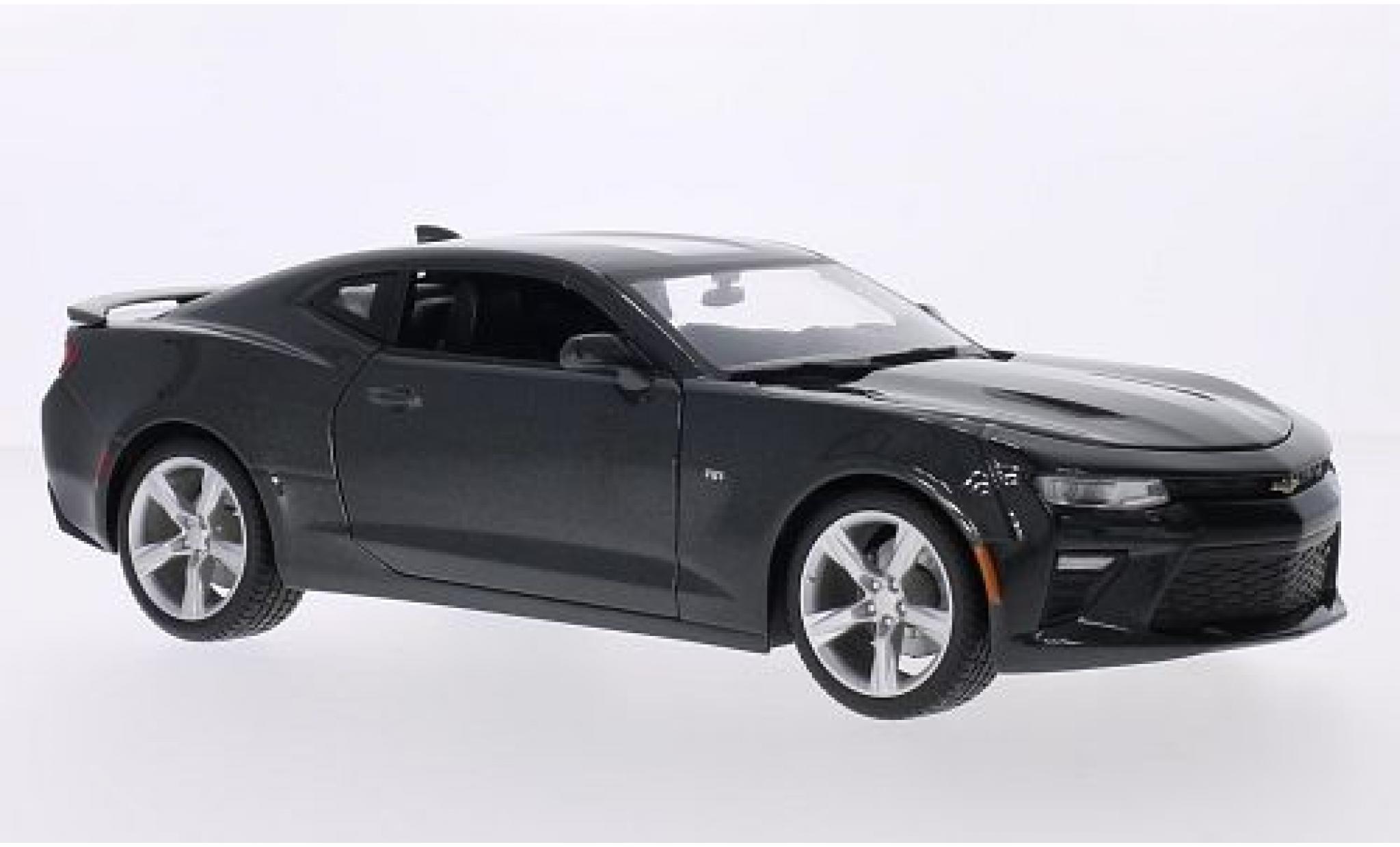 Chevrolet Camaro 1/18 Maisto SS metallic grijs 2016 modelauto