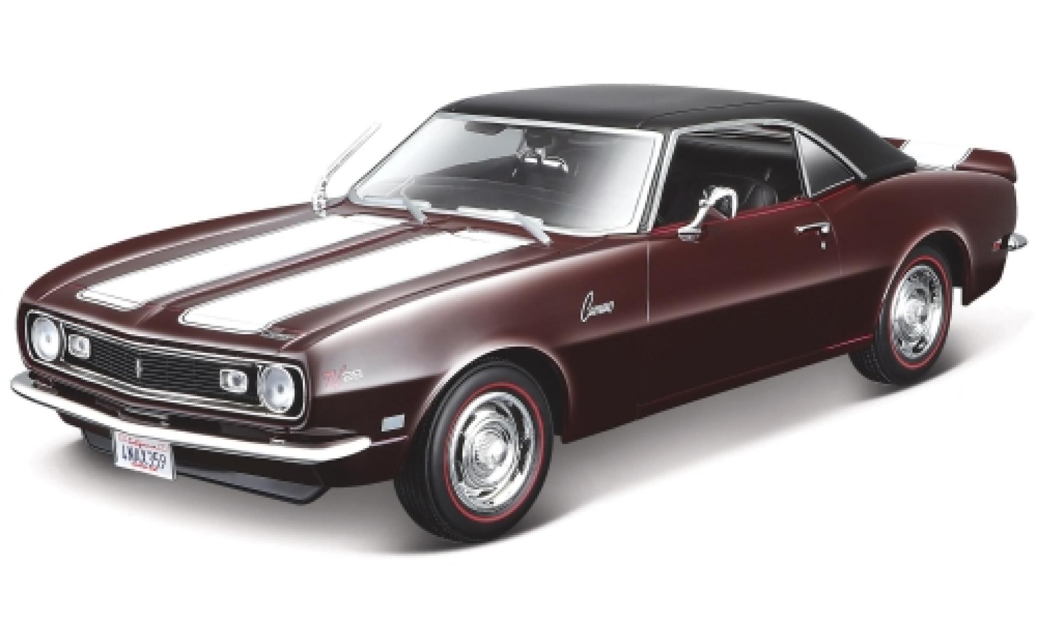 Chevrolet Camaro 1/18 Maisto Z28 rood 1968 modelauto