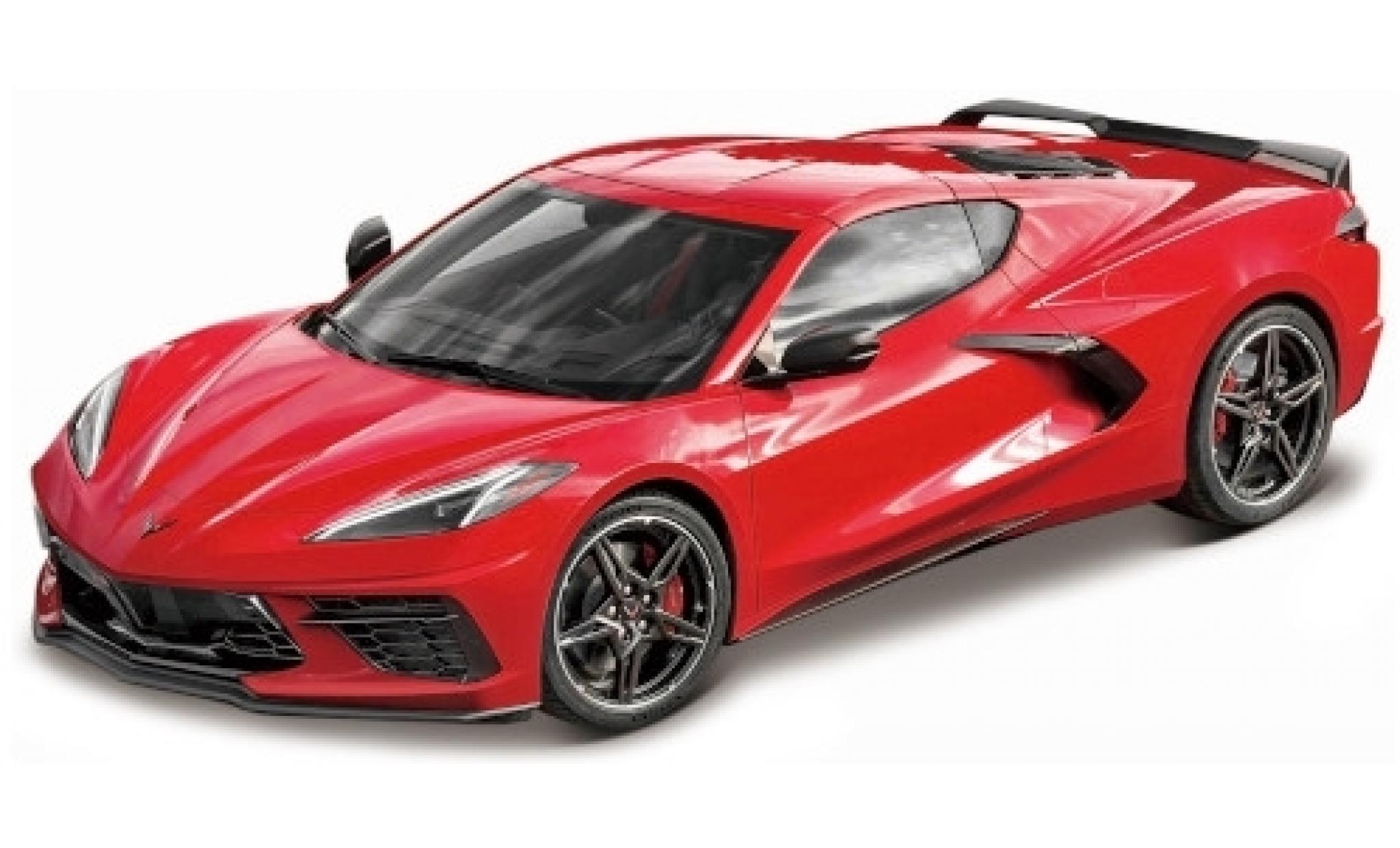 Chevrolet Corvette 1/18 Maisto C8 Stingray rood 2020 modelauto