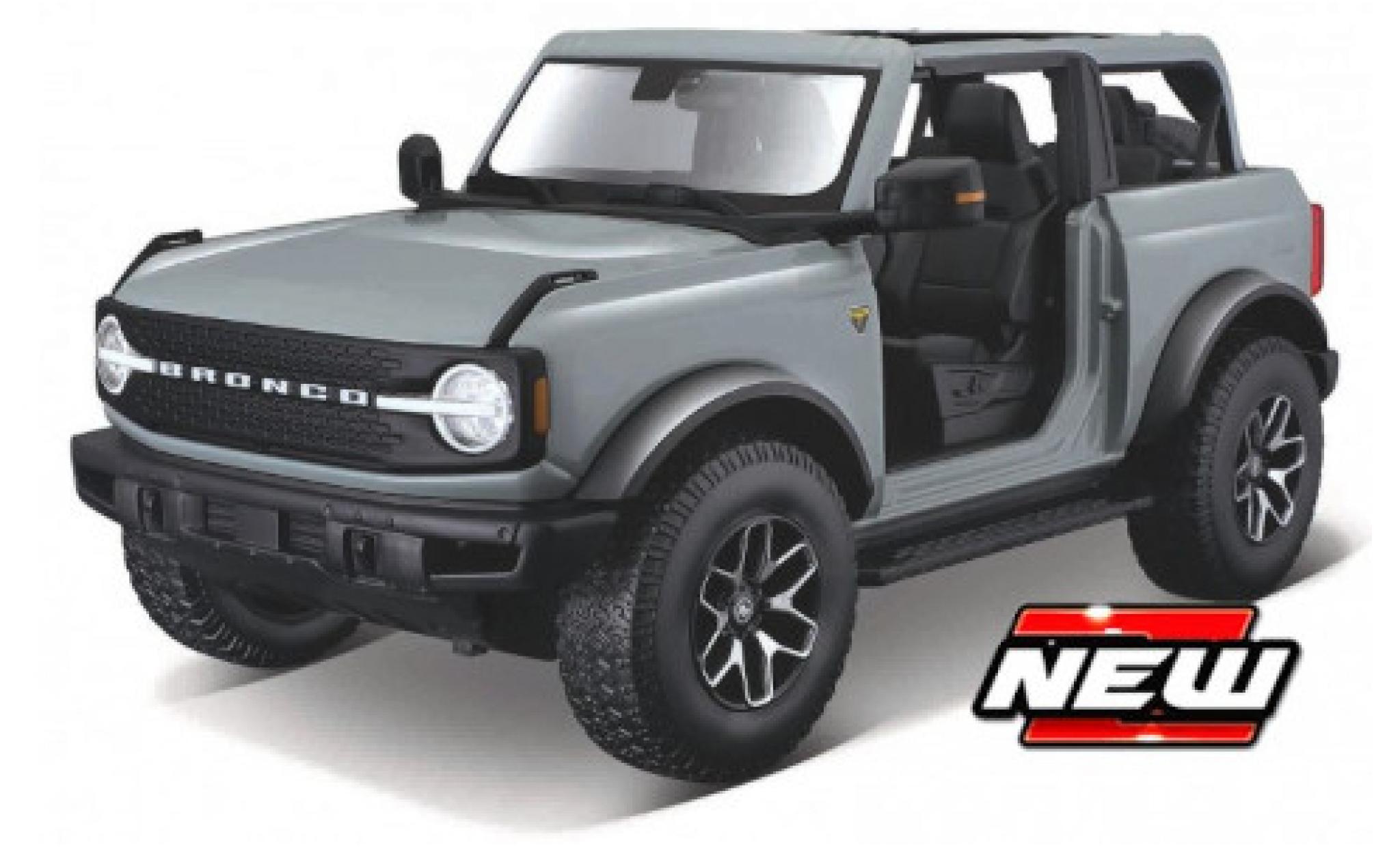 Ford Bronco 1/18 Maisto Badlands oranje 2021 modelauto