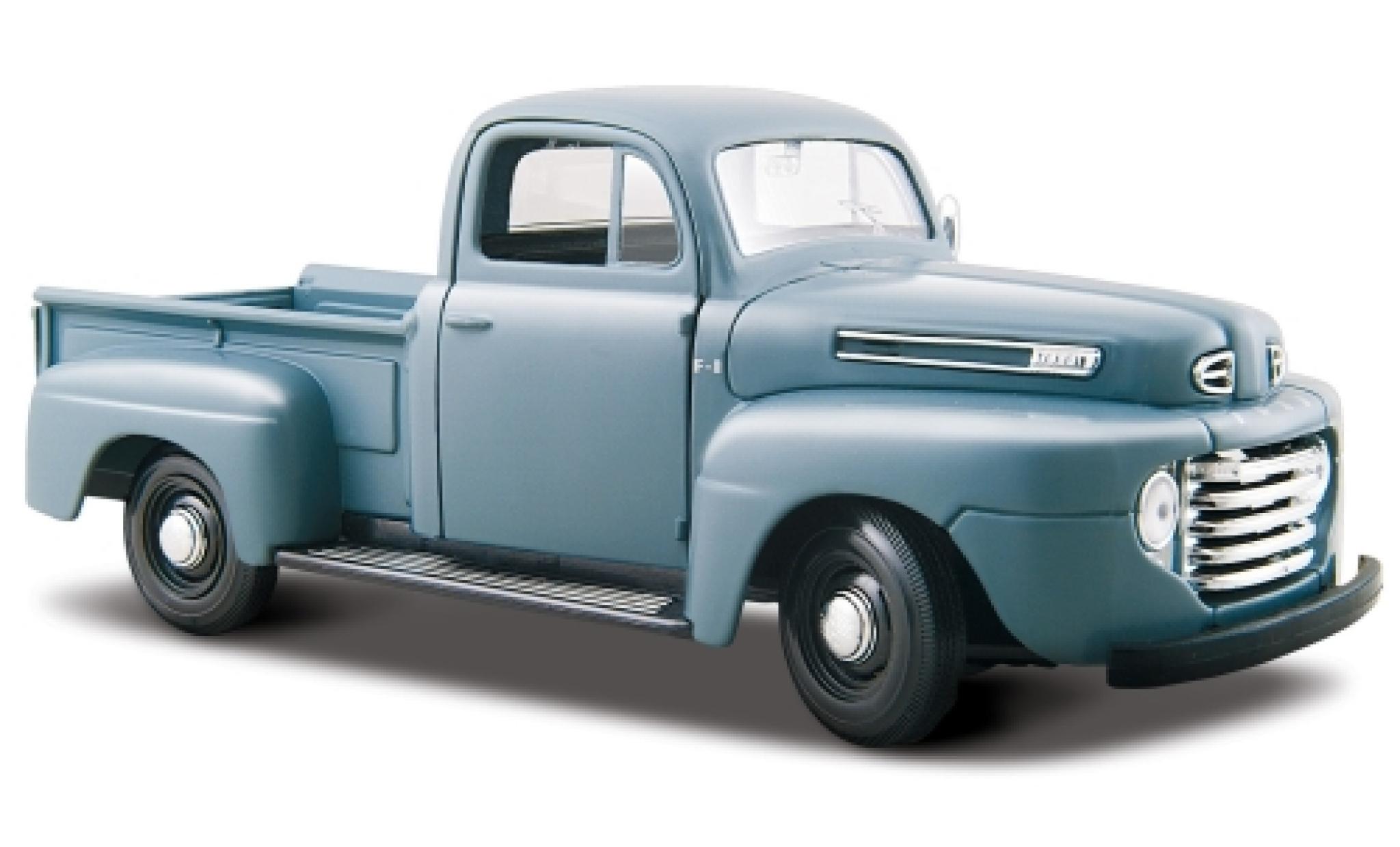 Ford F-1 1/24 Maisto Pick Up matt-grijs 1948 1:25 modelauto