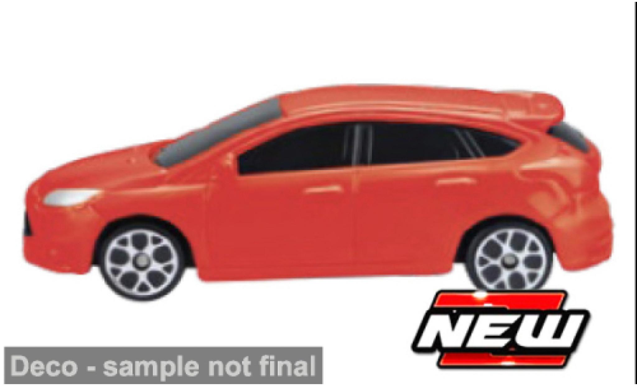 Ford Focus 1/64 Maisto ST oranje 1:64 modelauto