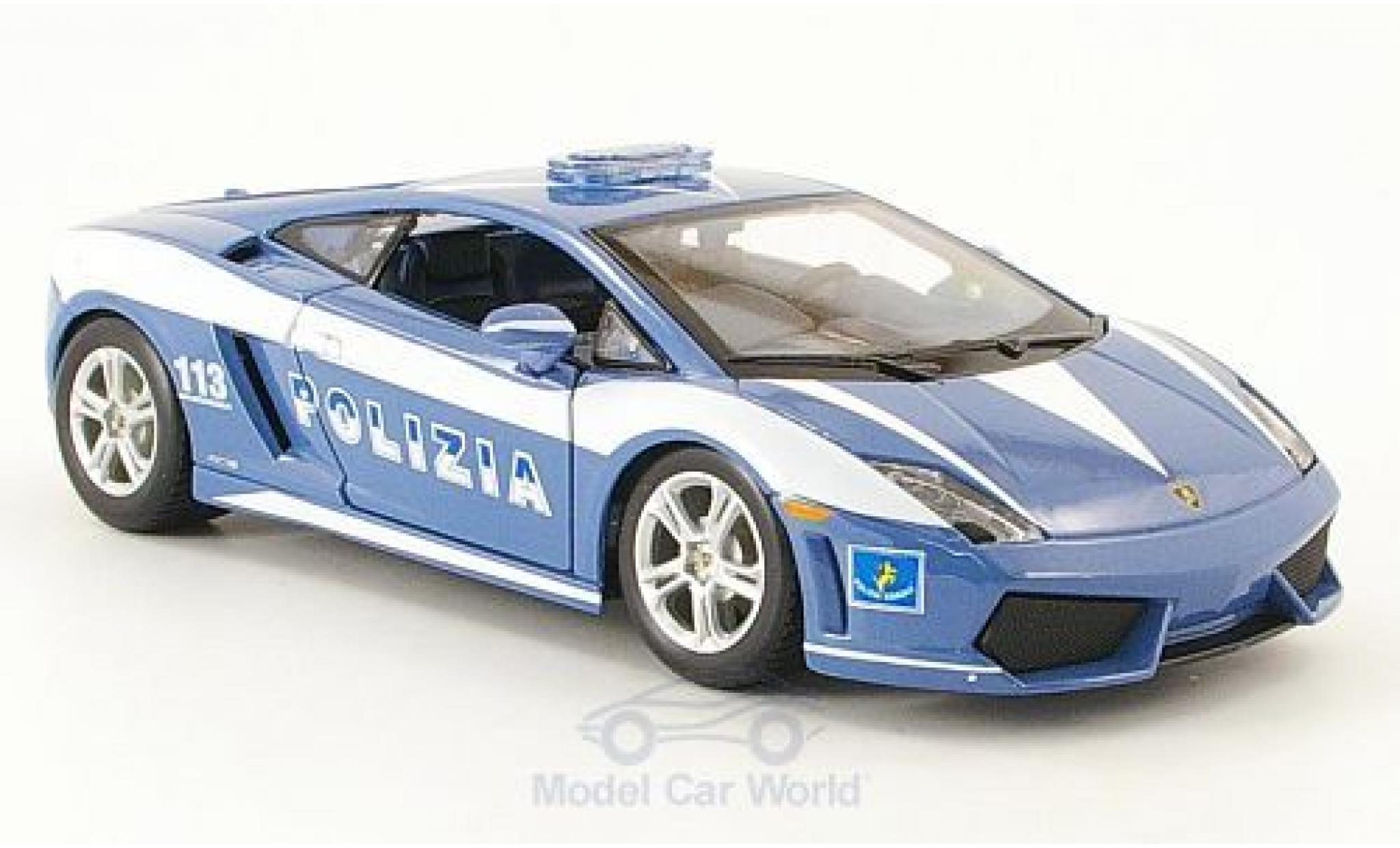 Lamborghini Gallardo LP560-4 1/24 Maisto Polizia (IT) modelauto