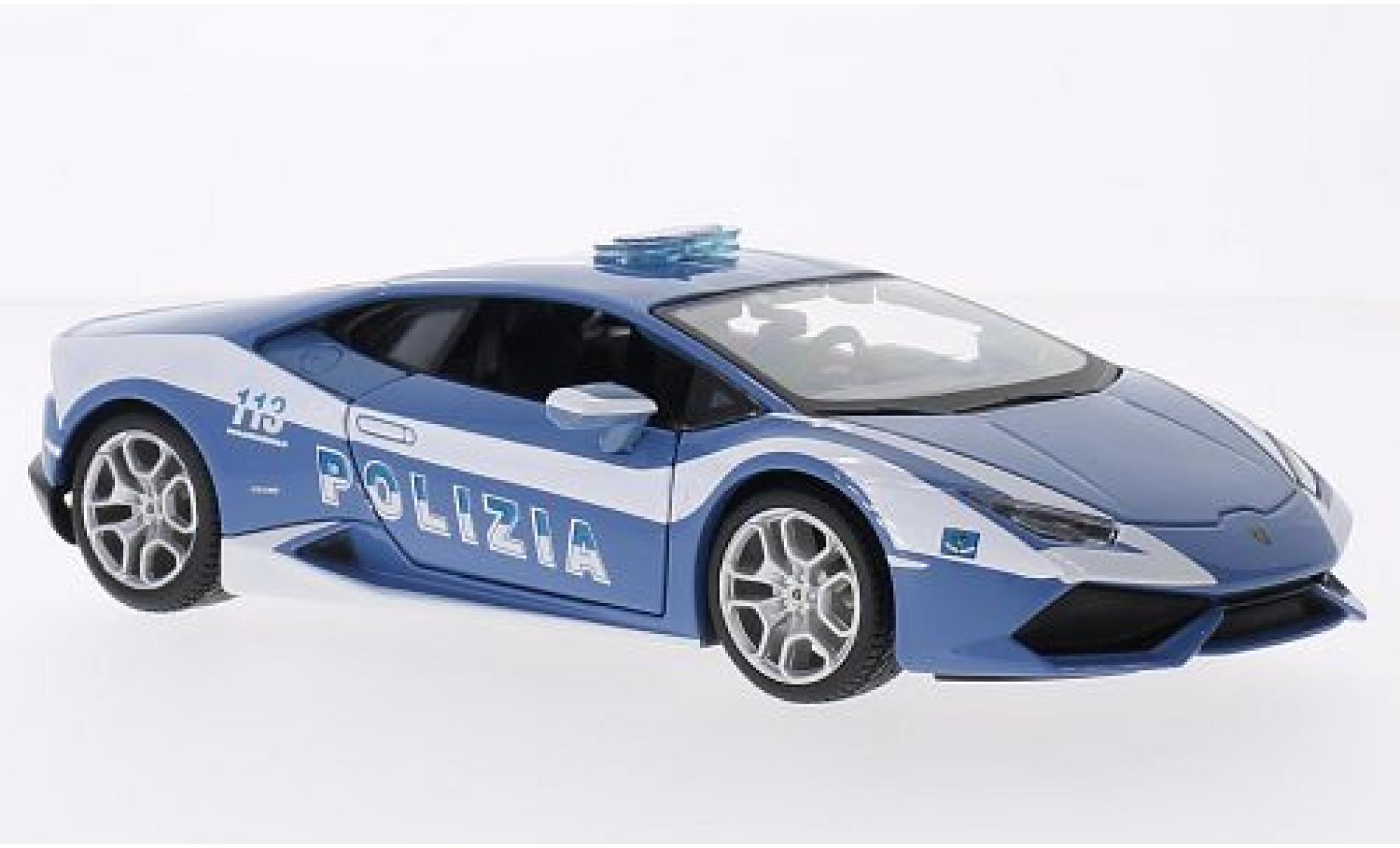 Lamborghini Huracan 1/24 Maisto LP 610-4 2014 politie (I) modelauto