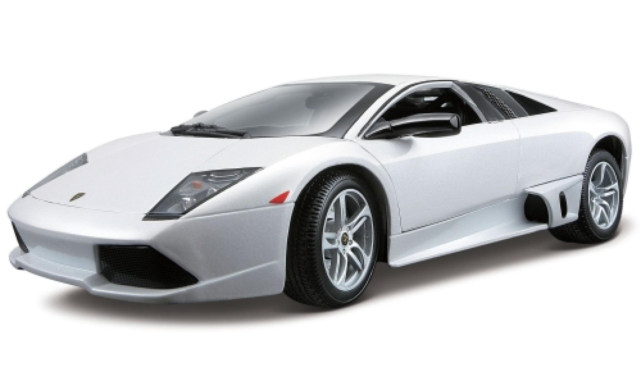 Lamborghini Murcielago 1/18 Maisto LP 640 metallic wit 2007 modelauto