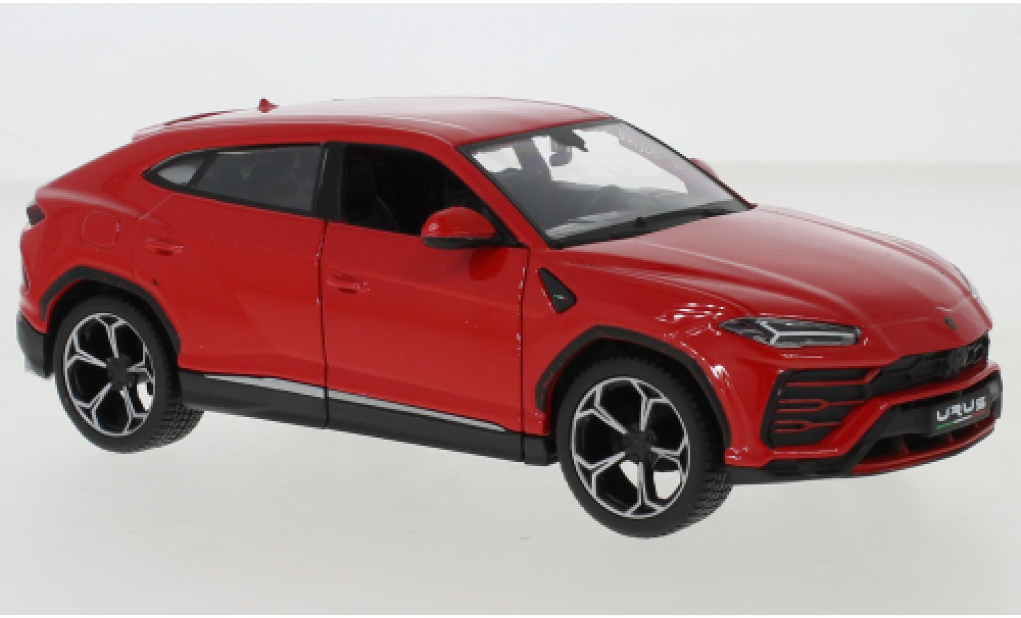 Lamborghini Urus 1/24 Maisto rood 2019 modelauto