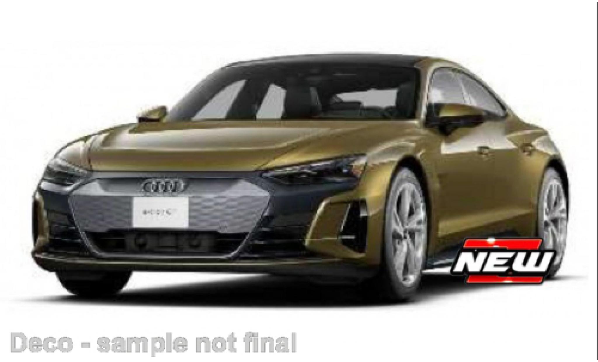 Audi e-tron 1/24 Maisto E-Tron GT metallic groen 2022 modelauto