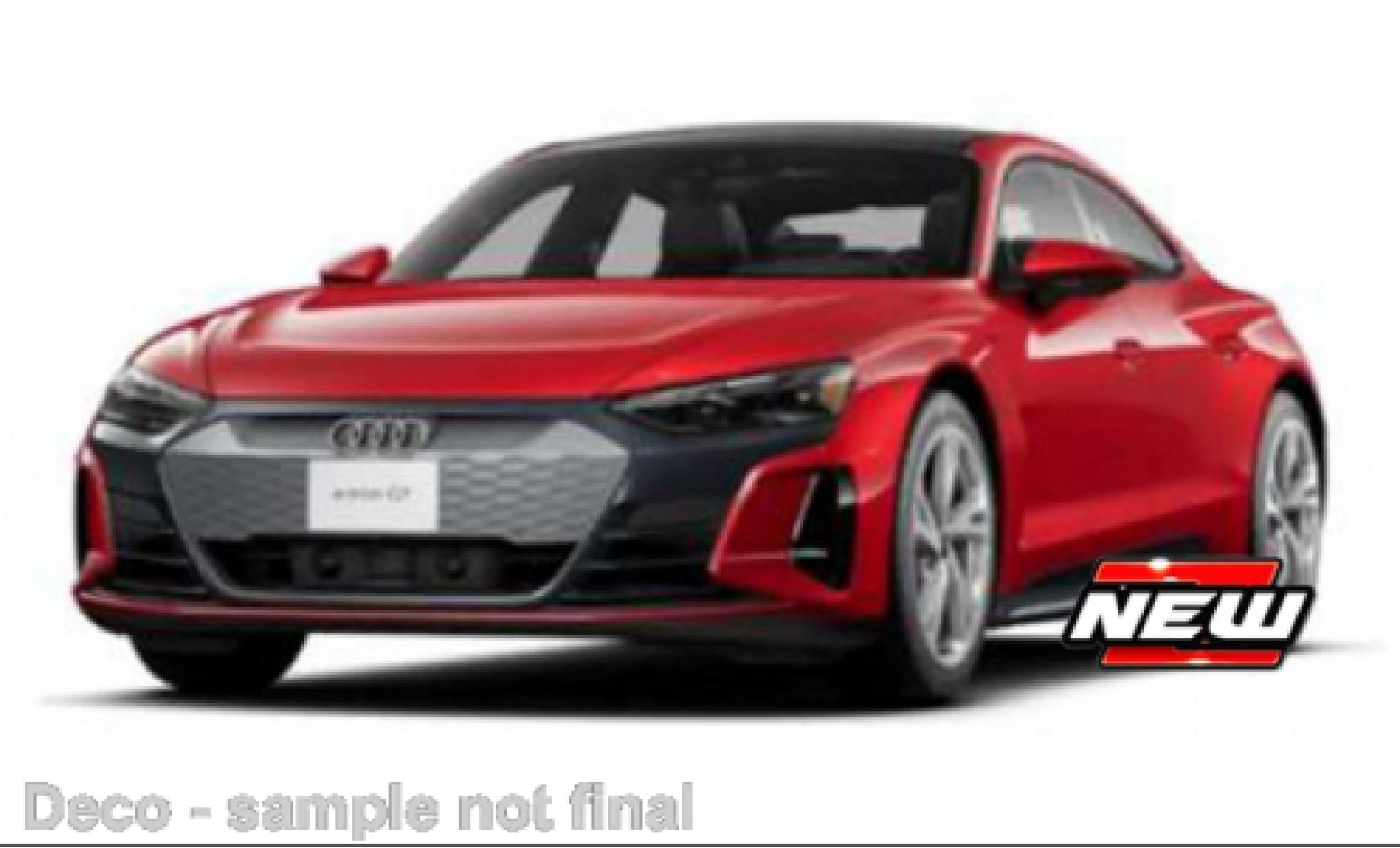 Audi e-tron 1/24 Maisto E-Tron GT rood 2022 modelauto