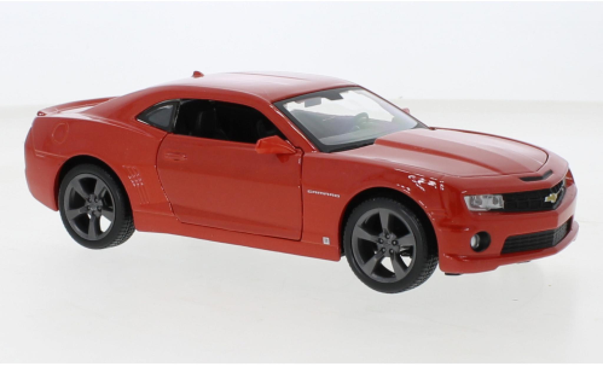 Chevrolet Camaro 1/24 Maisto SS RS oranje 2010 modelauto