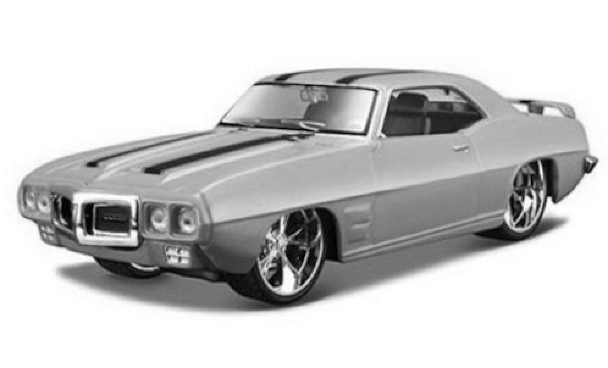 Chevrolet Camaro 1/24 Maisto Z28 tuning rood/zwart 1968 modelauto