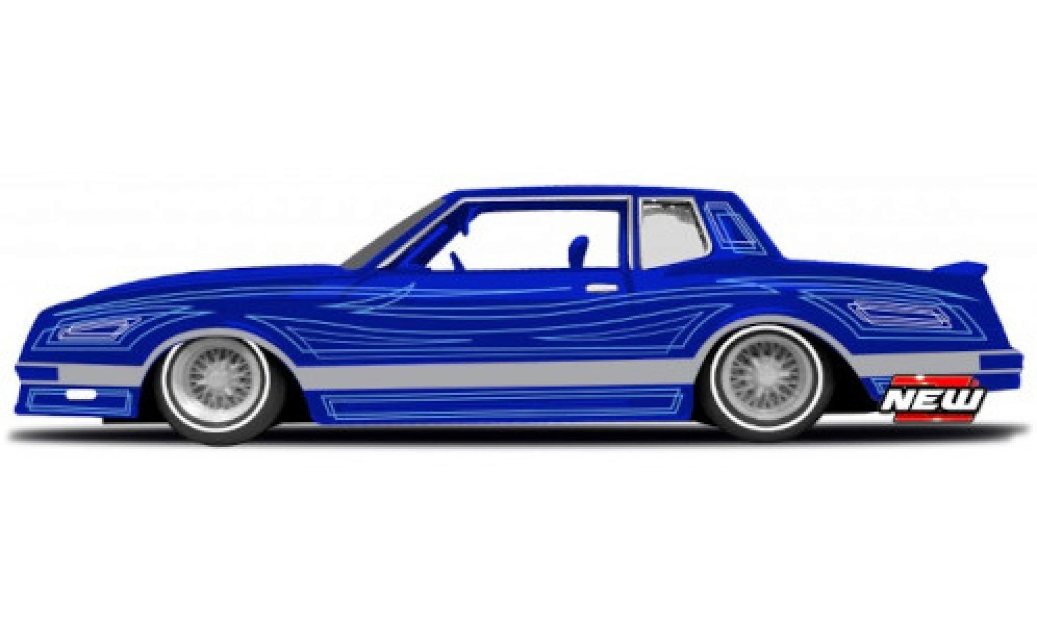 Chevrolet Monte Carlo 1/24 Maisto Lowrider blauw/D&eacute;corer 1986 modelauto