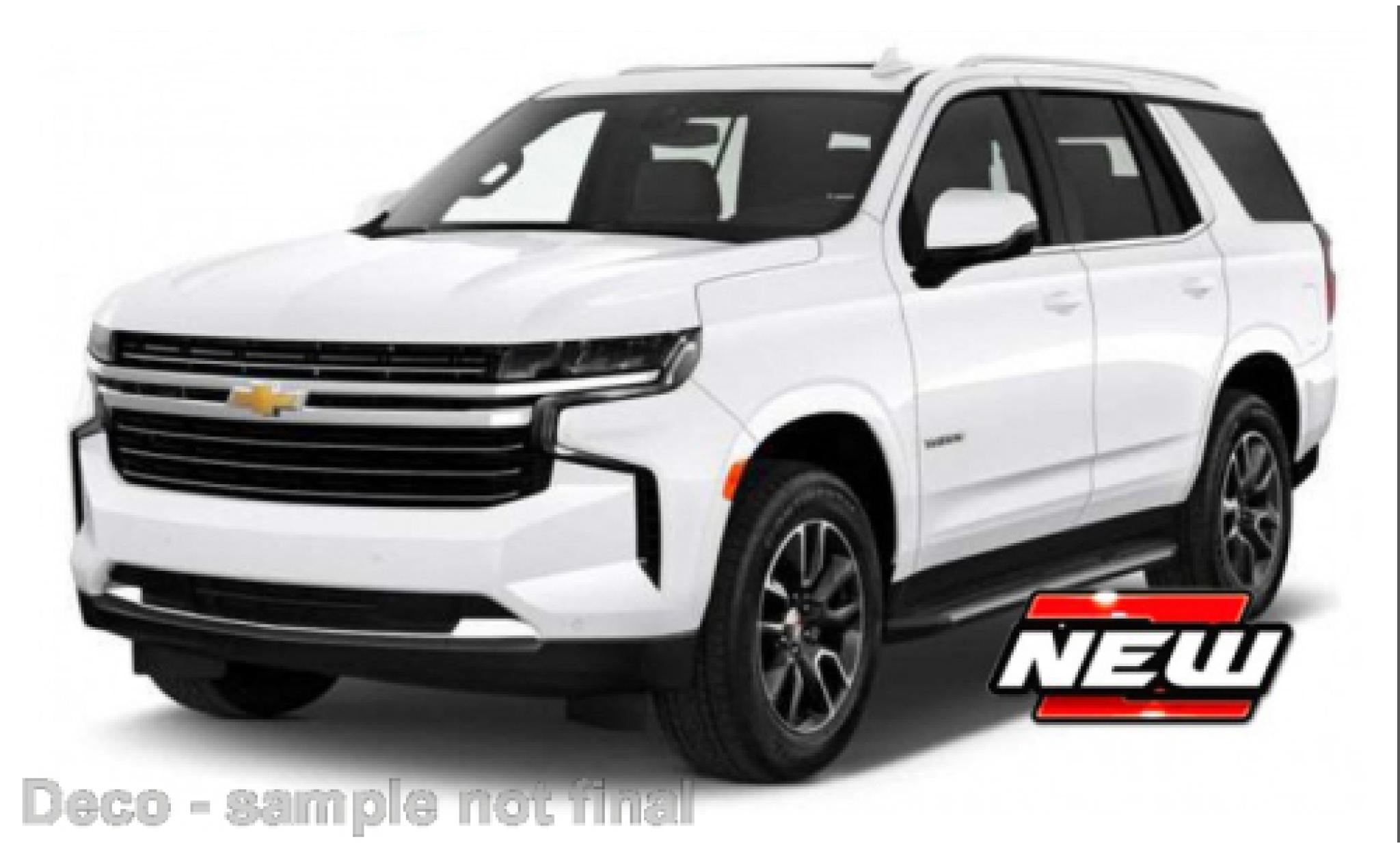 Chevrolet Tahoe 1/24 Maisto wit 2021 modelauto