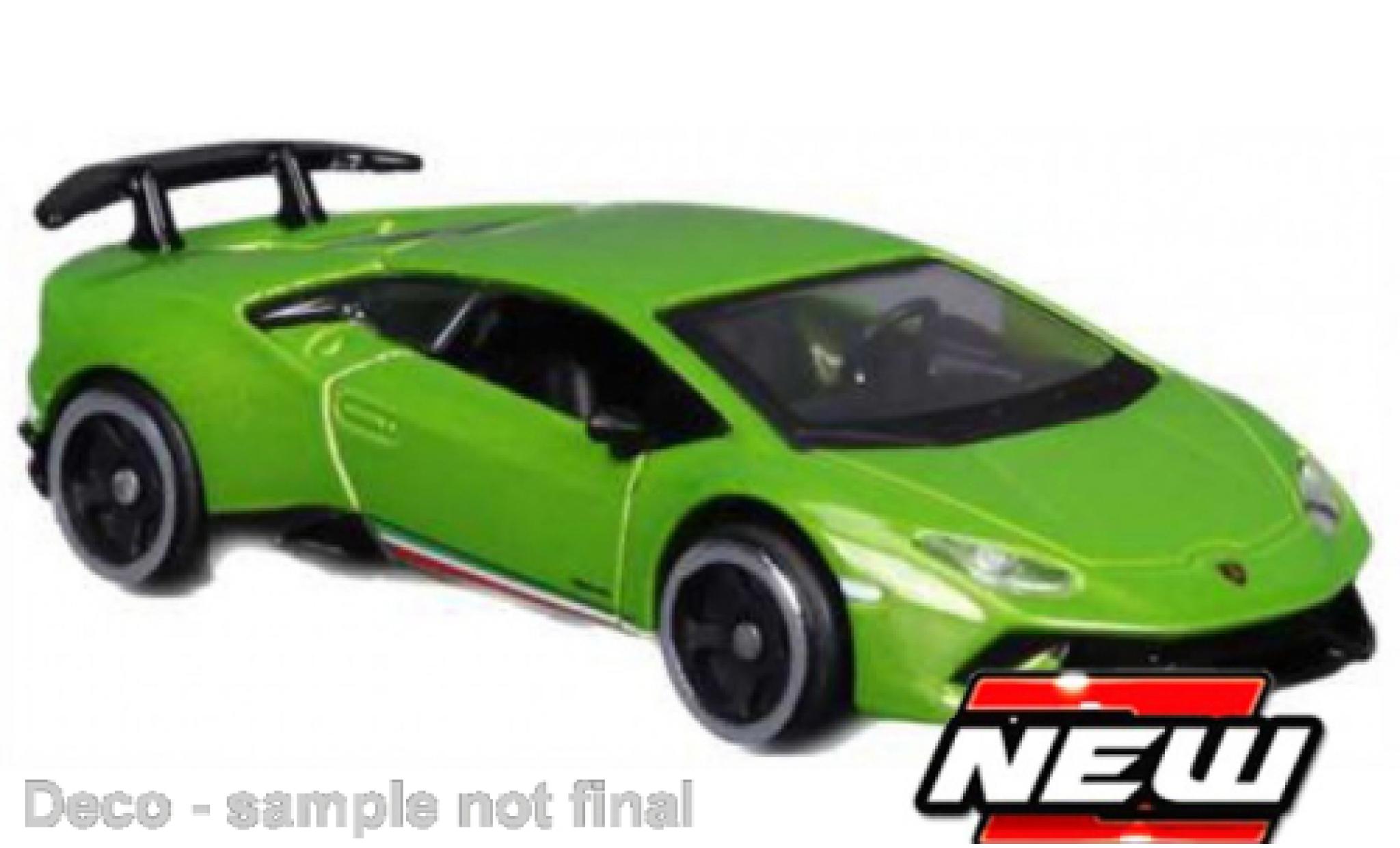 Lamborghini Huracan 1/64 Maisto Performante metallic la chaux modelauto