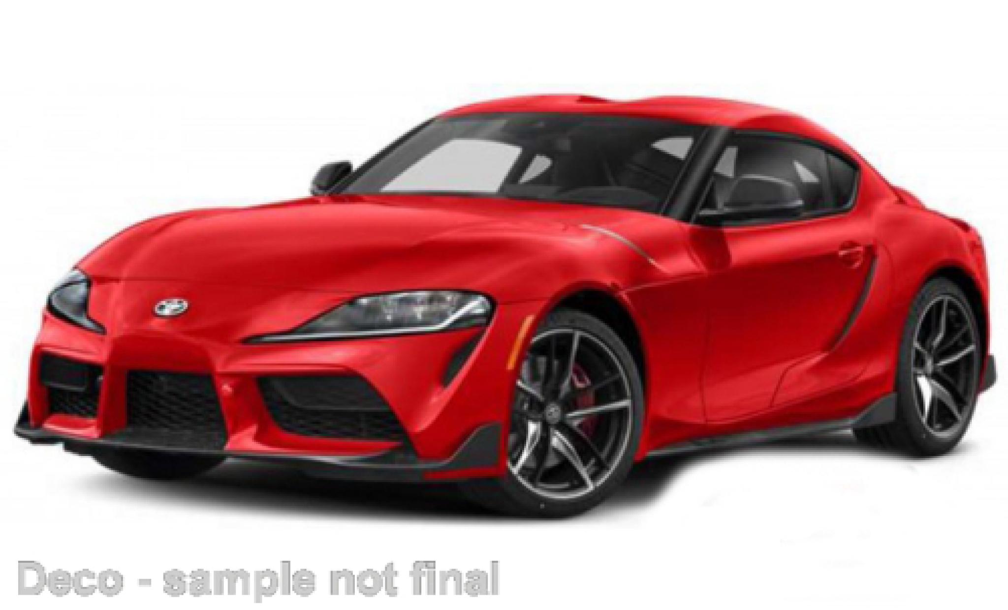 Toyota Supra 1/24 Maisto GR rood 2021 modelauto