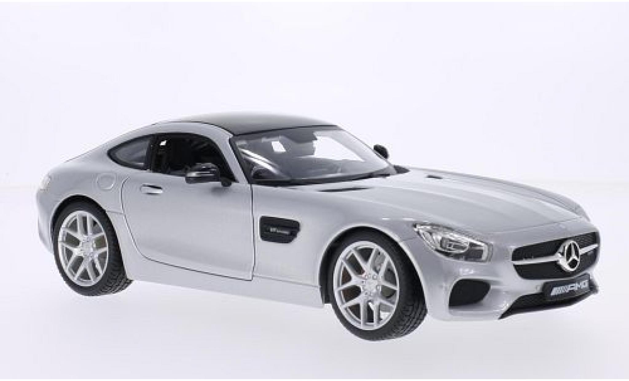 Mercedes AMG GT 1/18 Maisto (C190) grijs 2015 modelauto
