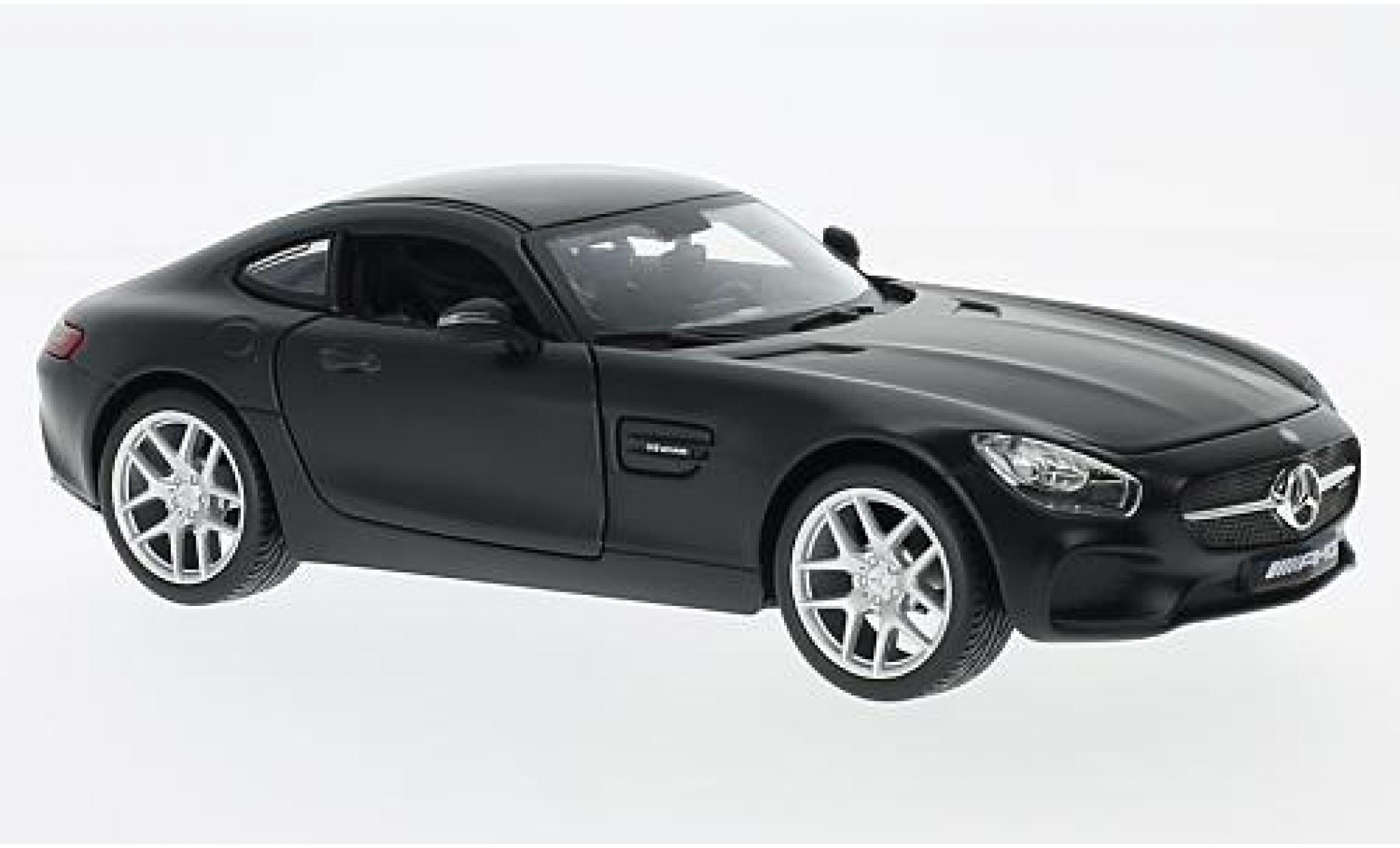 Mercedes AMG GT 1/24 Maisto matt-zwart modelauto