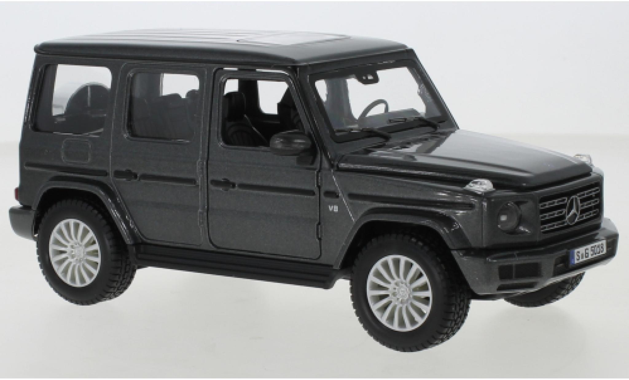 Mercedes Classe G 1/24 Maisto AMG metallic grijs 2019 modelauto