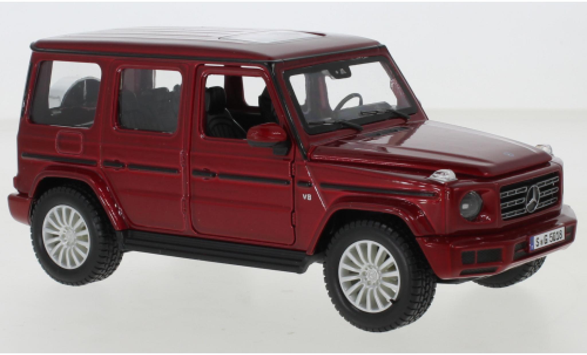 Mercedes Classe G 1/24 Maisto AMG metallic rood 2019 modelauto