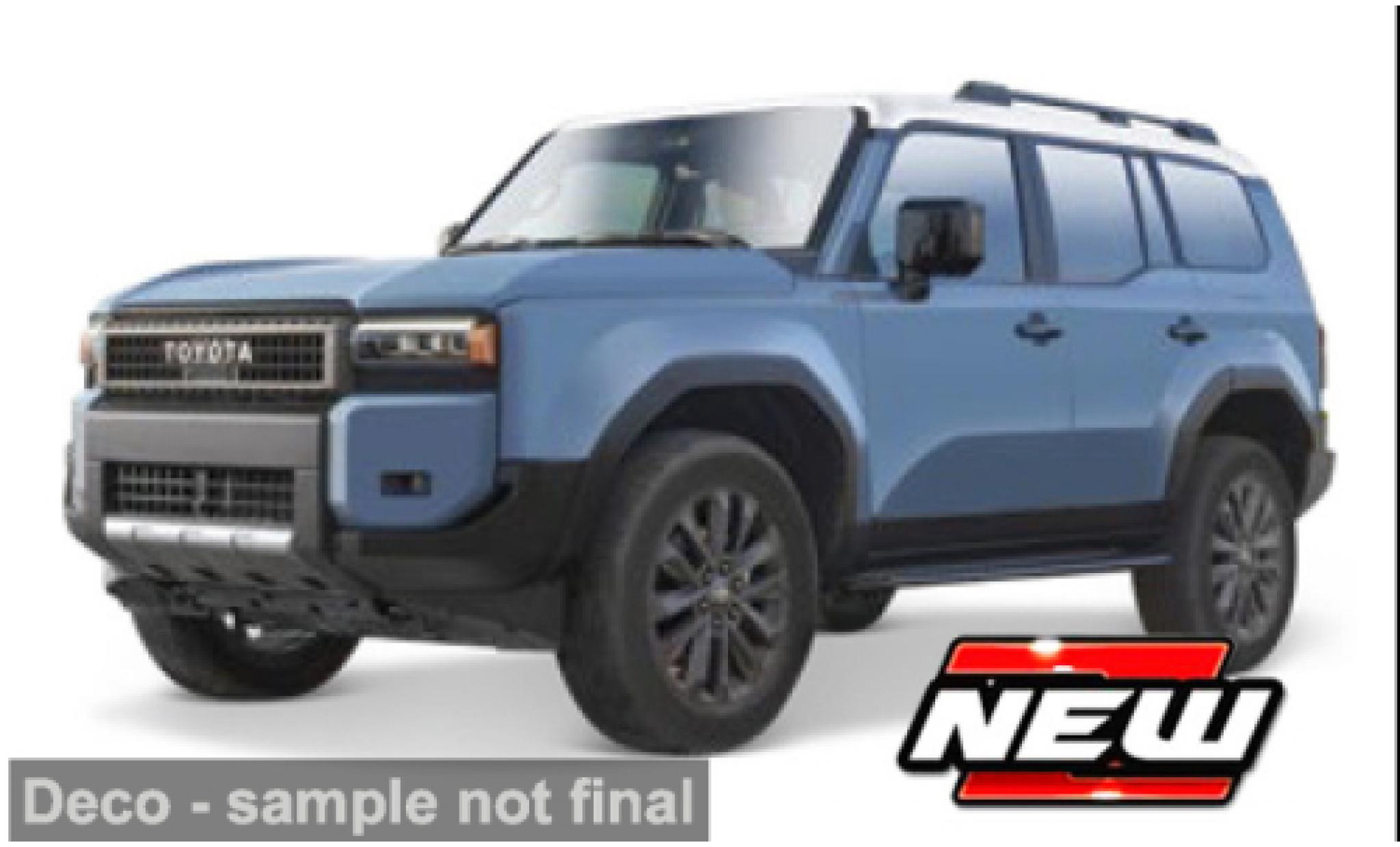 Toyota Land Cruiser 1/43 Maisto blauw 2024 1:43 modelauto