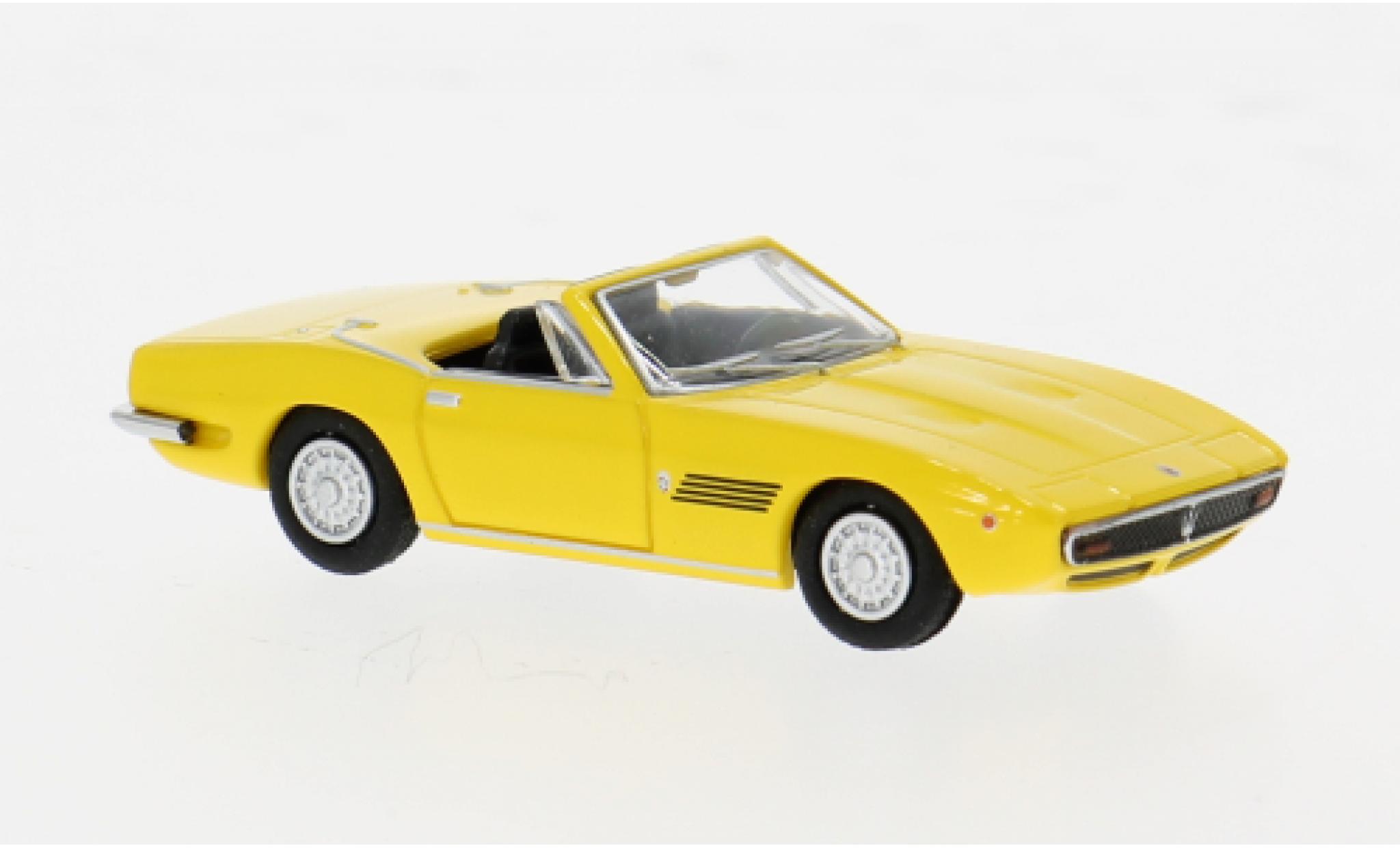 Maserati Ghibli 1/87 Minichamps Spyder geel 1:87 modelauto