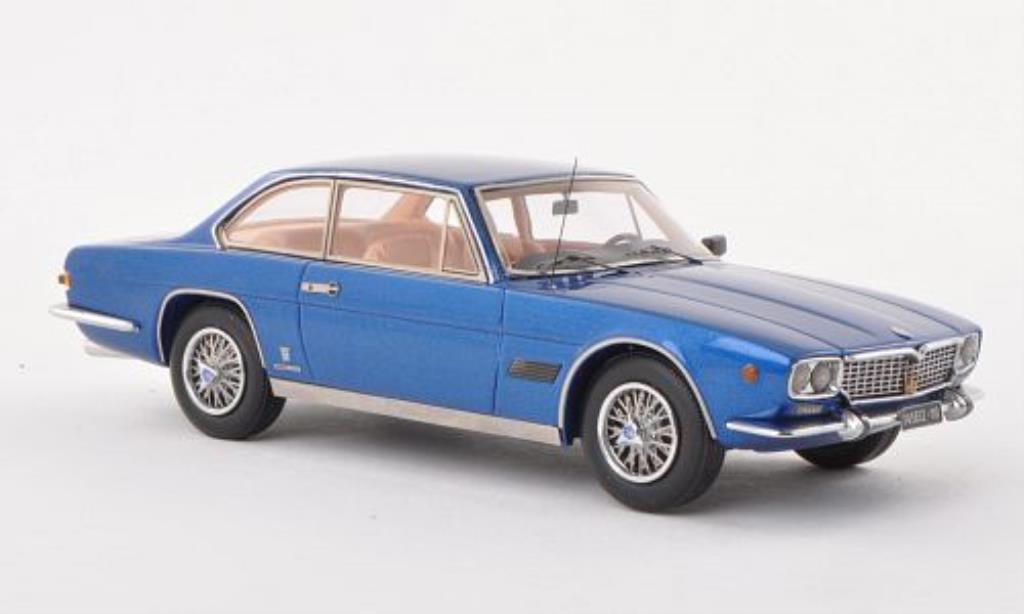 Maserati Mexico 1/43 Neo blauw 1966 modelauto