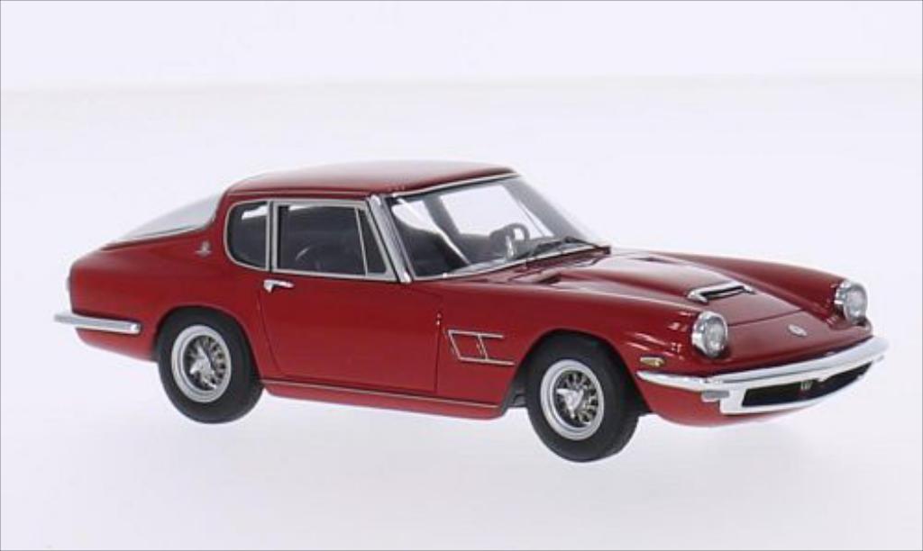 Maserati Mistral 1/43 Minichamps Coupe rood 1963 modelauto