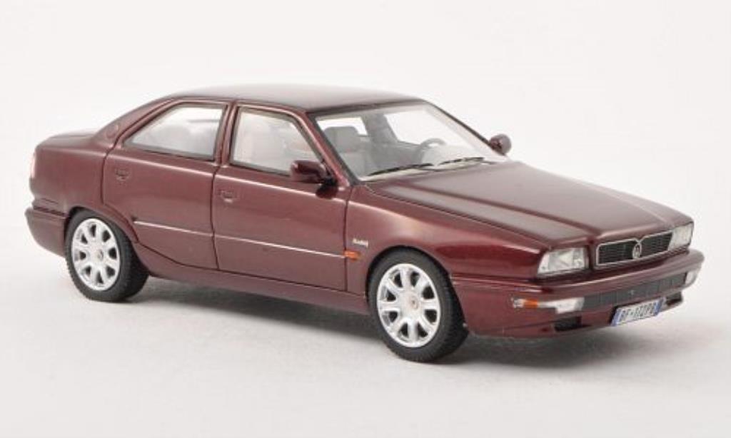 Maserati Quattroporte 1/43 Neo IV rood 1994 modelauto