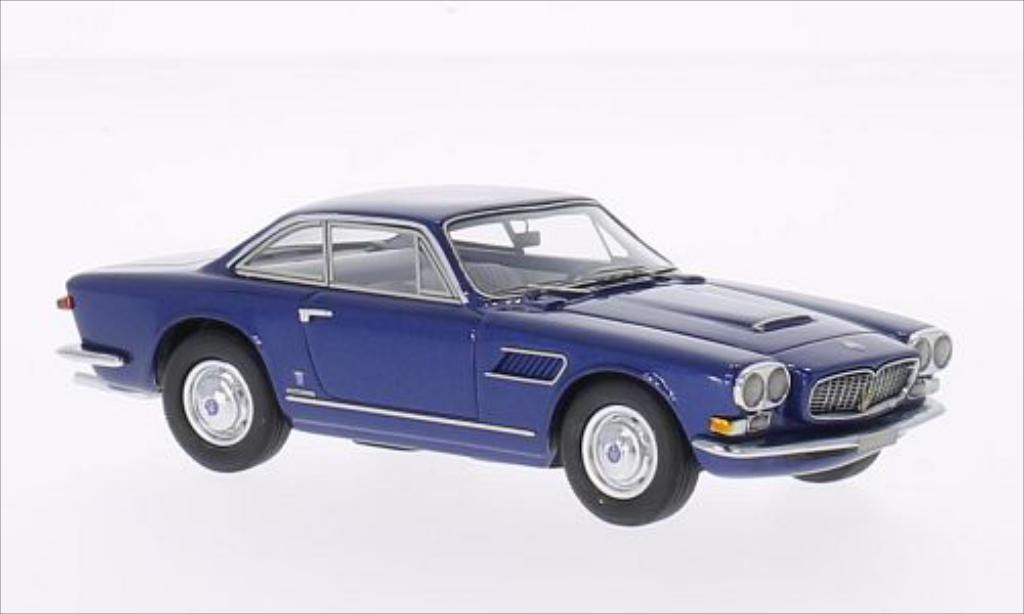 Maserati Sebring 1/43 Neo Serie II metallic blauw modelauto