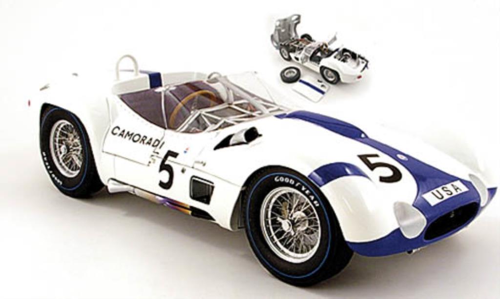 Maserati Tipo 1/12 Minichamps 61 No.5 Camoradi 1000 km Nurburgring 1960 / D.Gurney modelauto
