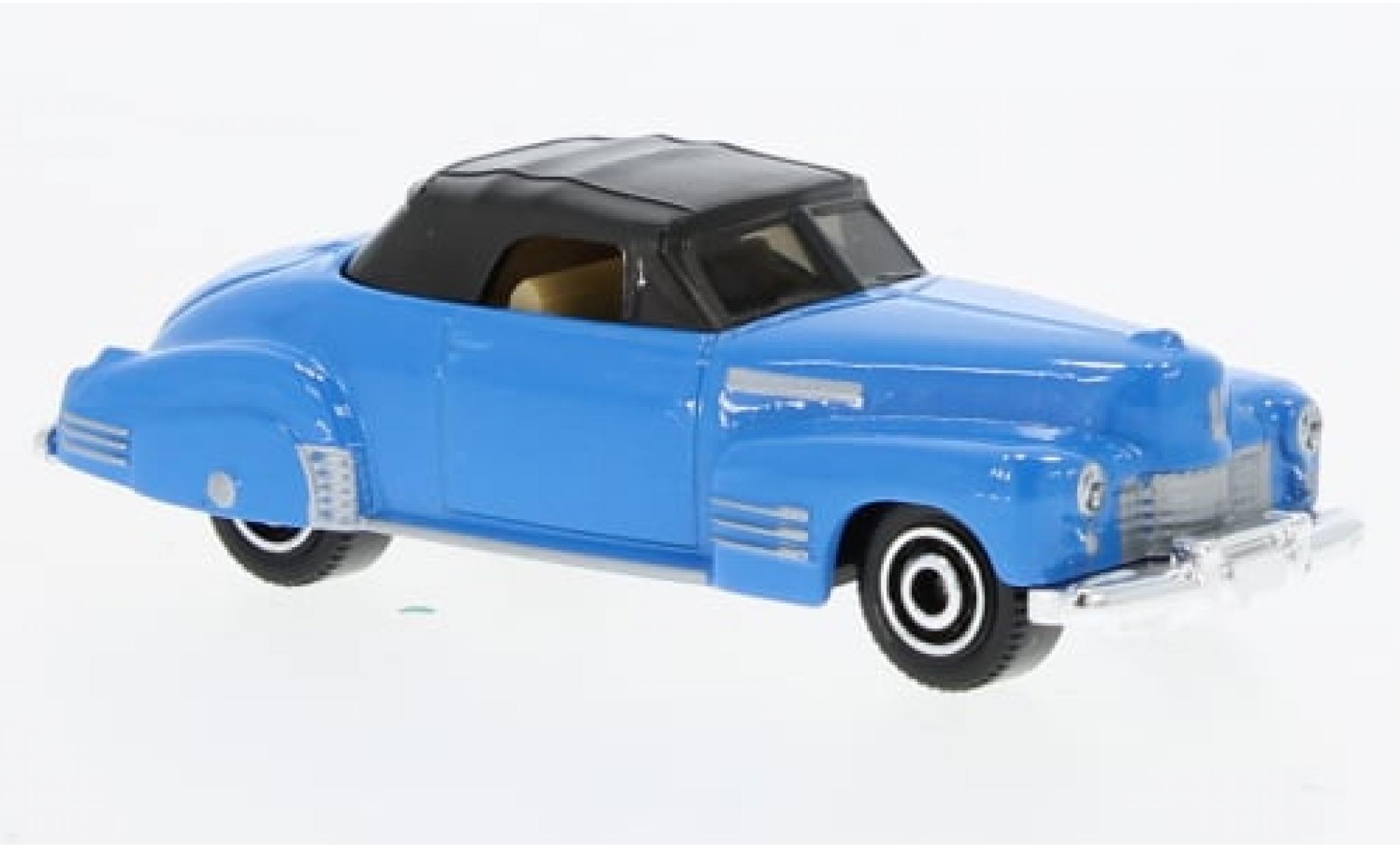 Cadillac Series 62 1/64 Matchbox Cabriolet Coupe blauw 1941 1:64 modelauto